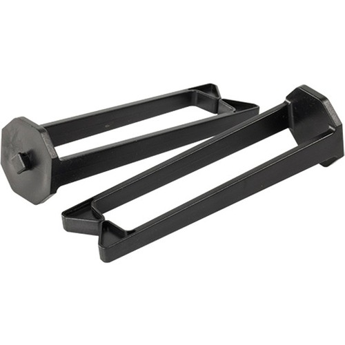 Legrand Cable Management Ring, Q-Series Manager, Kit of 10 - Ring - Black - 10 Pack - ABS Plastic