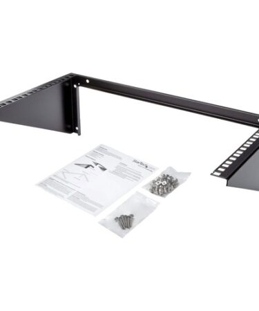 StarTech.com 6U 19-Inch Steel Vertical Rack and Wallmountable Server Rack - Mount server, network or telecommunications devices vertically with this 6U wall mount bracket - 6U wall mount rack - Wall-mount rack - Wallmount rack - Vertical wall mount bracket - Low profile wall mount rack - Low profile 6U rack mount bracket STEEL LOW-PROFILE WALL-BRACKET