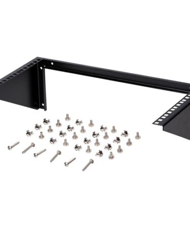 StarTech.com 5U Vertical Wall Mount Rack, 19" Wall Mounting Bracket, Open Low Profile Network/Server Room/Data/AV/IT/Patch Panel/Equipment - 5U Vertical Open Frame Wall Mount Rack Bracket for servers/switches/patch panels/networking - Low profile - Solid Steel Construction - EIA-310 19inch standards - 200lb/90kg Capacity - Ships fully assembled w/ mounting hardware - Lifetime Warranty OPEN LOW PROFILE WALL MOUNT BRACKET