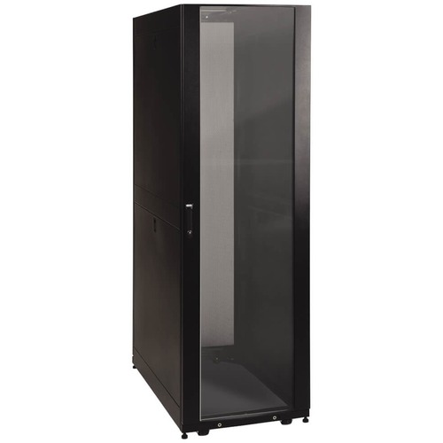 Tripp Lite 42U Rack Enclosure Server Cabinet Sides & Plexiglass Front ...